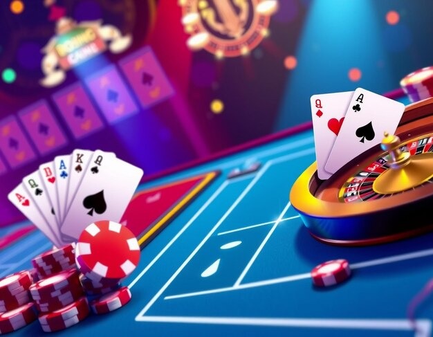 Multi-sport and casino game menu interface